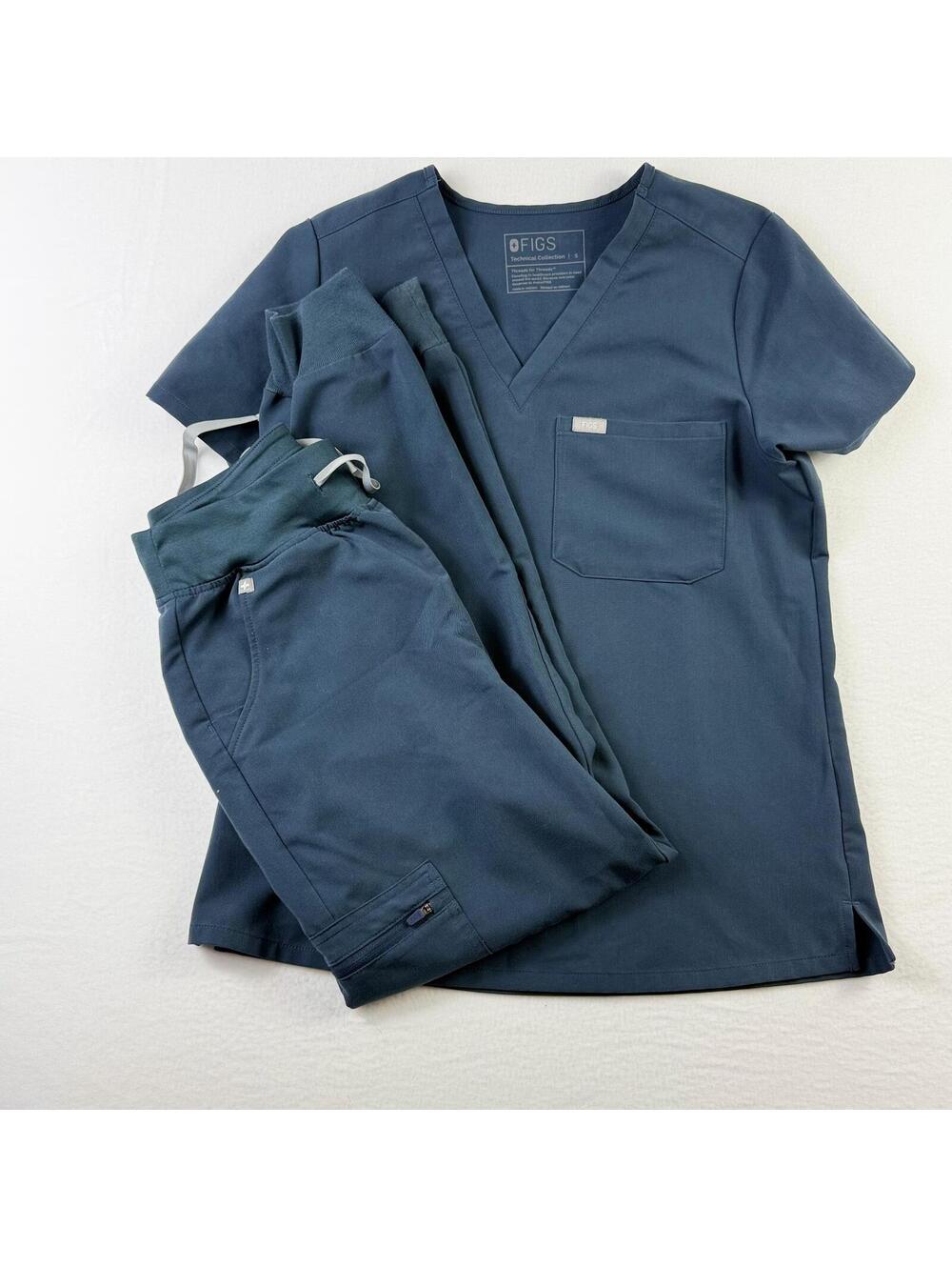 FIGS Technical Collection Scrub Set - Size Small - Slate Blue [COPY]